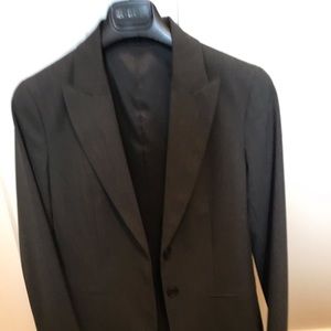 Theory Charcoal Grey Suit